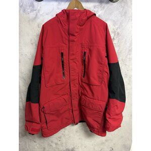 Cabelas Guide Wear Gore-Tex Jacket Mens XL Tall Windbreaker Hood Parka